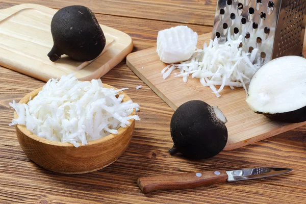 Rendelenmiş turp salatası 