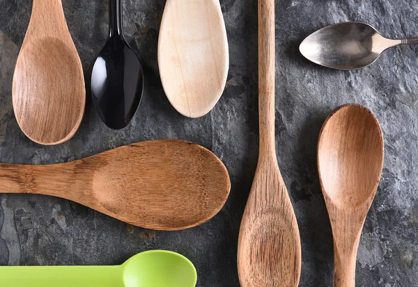 Spoon Assortment still life — Stock Photo, Image