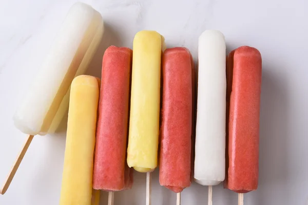 Gelo sortido Pops — Fotografia de Stock