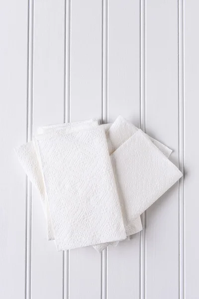 Napkins on Picnic Table — Stock Photo, Image