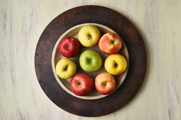 Apple Bowl Still Life — Stock Photo, Image