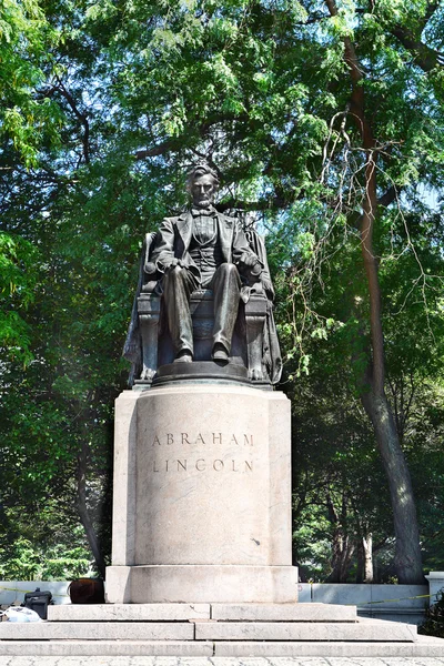 Αβραάμ Λίνκολν άγαλμα — Φωτογραφία Αρχείου