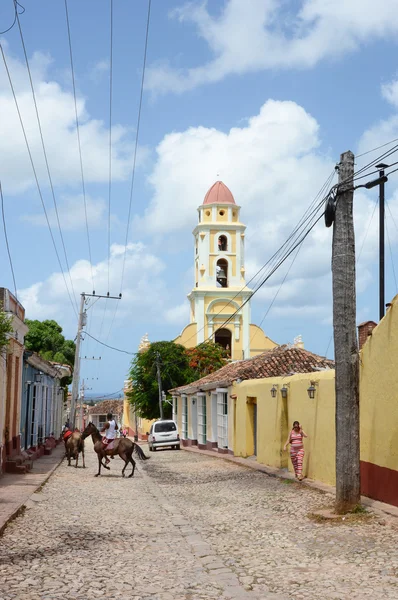 Kościół na Kubie Trinidad — Zdjęcie stockowe