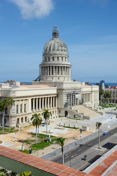 Capitol Building Havana Cuba 图库照片