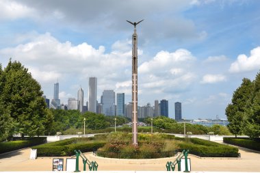 Alan Müzesi Chicago manzarası