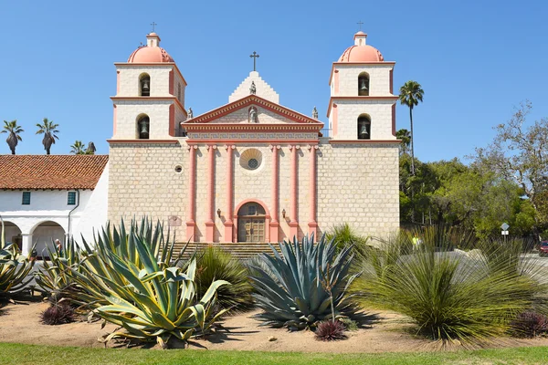 Santa Barbara Misyonu'nda Kaktüs Bahçesi — Stok fotoğraf