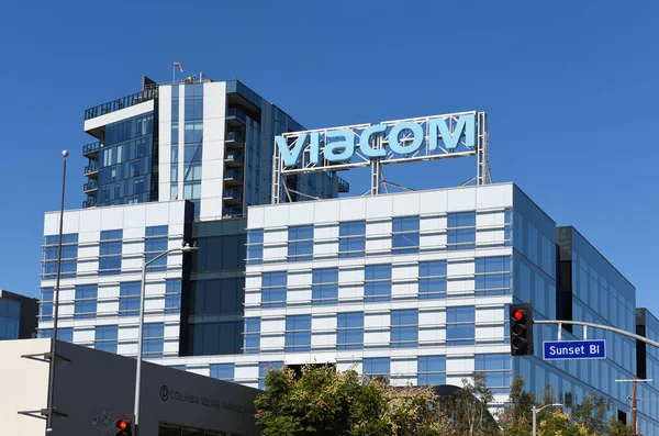 Hollywood California Nov 2020 Het Viacom Hoofdkwartier Het Columbia Plein — Stockfoto