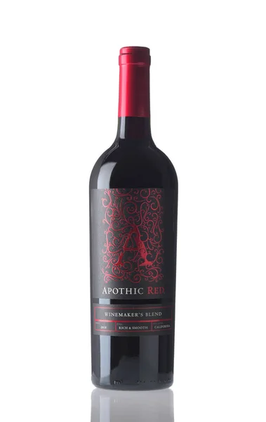 Irvine California Jun 2021 Bottle Apothic Red Winemakers Blend — 스톡 사진