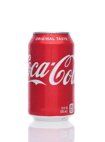 Irvine California June 2021 Ounce Can Coca Cola Coke One — Zdjęcie stockowe