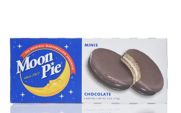 Irvine California Ιουνιου 2021 Ένα Κουτί Moon Pie Minis Γλυκά — Φωτογραφία Αρχείου