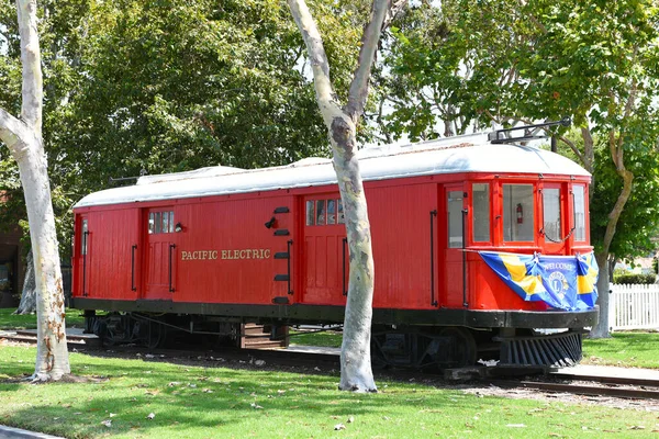 Seal Beach Kalifornie Července 2021 Pacific Electric Red Car Museum — Stock fotografie