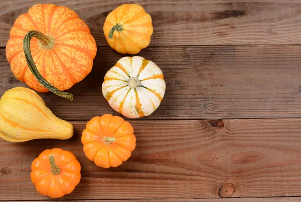 Stillleben mit Kürbis und Kürbis — Stockfoto