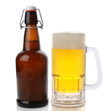 Kupa ve fiske vurmak en iyi bira şişesi
