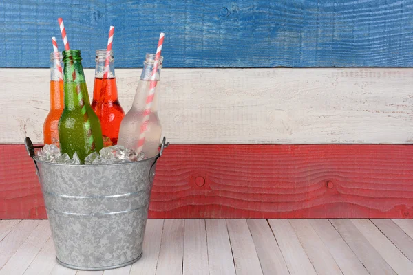 Soda Bucket Horizontal — Stock Photo, Image