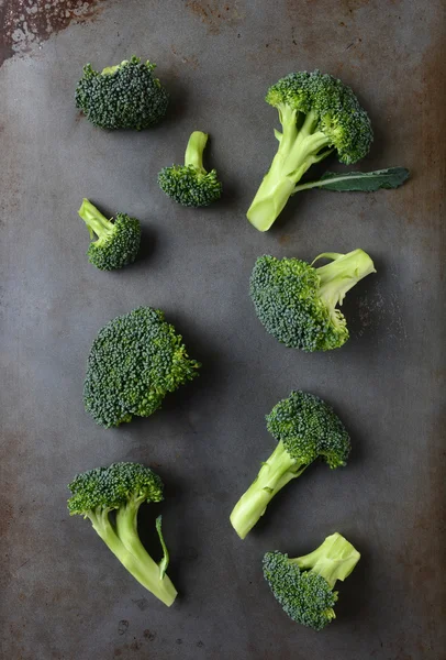 Floretos de brócolis — Fotografia de Stock