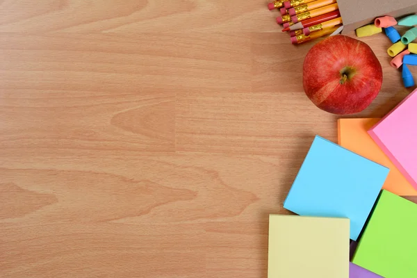 Tillbaka till skolan stilleben — Stockfoto