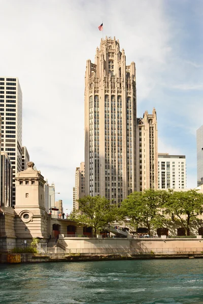 Башня-трибуна Чикаго — стоковое фото