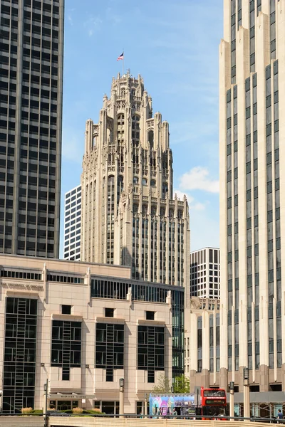 Tribune Tower — Stockfoto