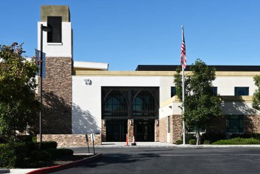 IRVINE, CALIFORNIA - 28 Aralık 2025: Marconi Yolu 'ndaki yeni Ufuk İslami Okul Kampüsü.