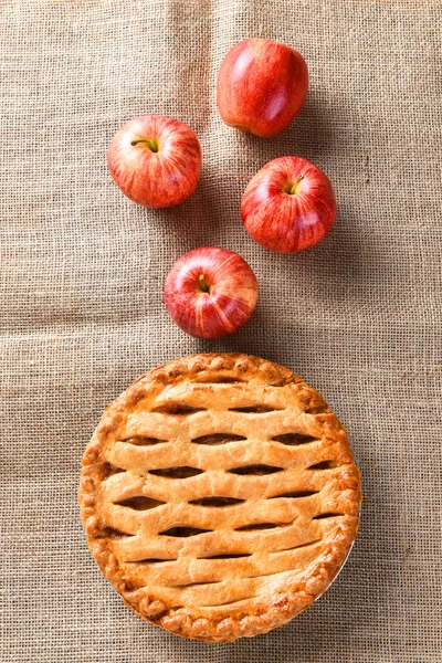 Apples and Pie — Stock Photo, Image