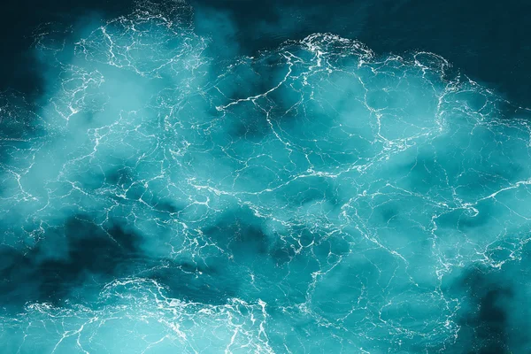 Abstract splash turquoise sea water — Stock Photo, Image