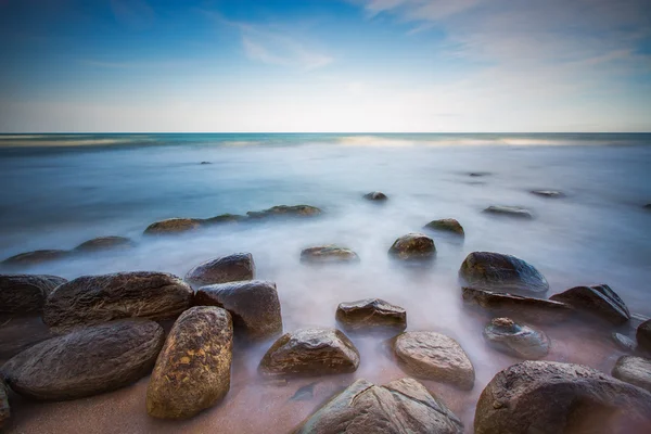 Beautiful sunrise over the sea — Stock Photo, Image