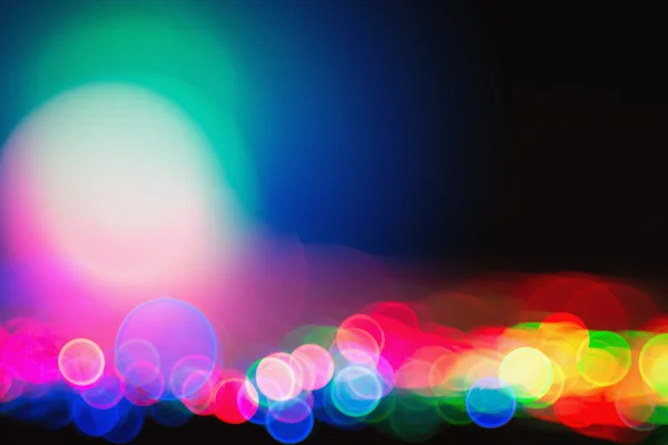 Дефокусовані боке світло: оптичне волокно крупним планом — стокове фото