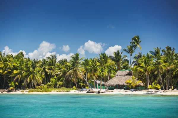 Ilha de Carribean, bela vista panorâmica Imagens De Bancos De Imagens Sem Royalties