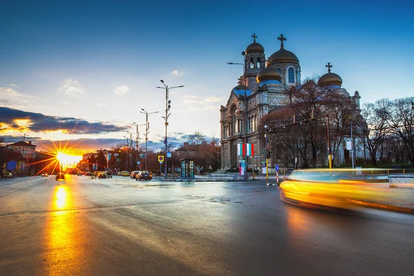 Katedralen i antagandet i Varna — Stockfoto