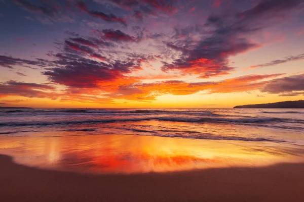 Beautiful Cloudscape Sea Sunrise Sho — Stock Photo, Image