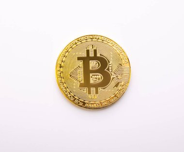 Bitcoin beyaz, kripto para üzerinde izole