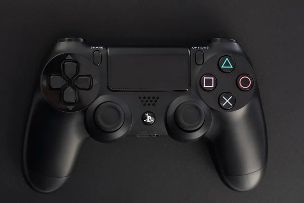 Варна Болгария Ноября 2016 Года Dualshock Контроллер Игровой Консоли Sony — стоковое фото