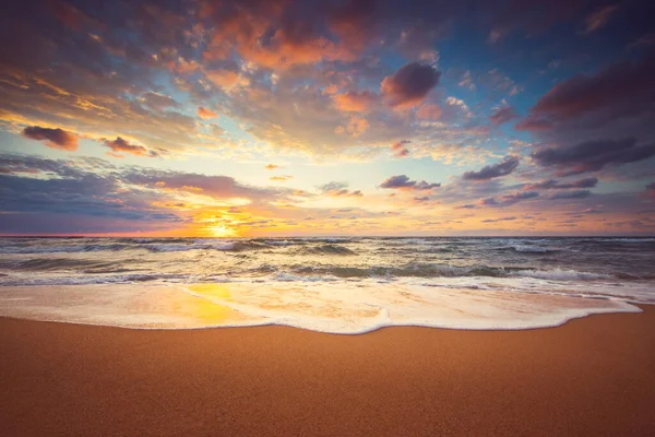 Dramatic Cloudscape Sea Sunrise Sho — Stock Photo, Image