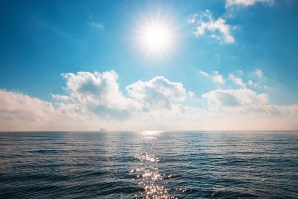 Beautiful Cloudscape Sea Sunrise Shot — Stock Photo, Image