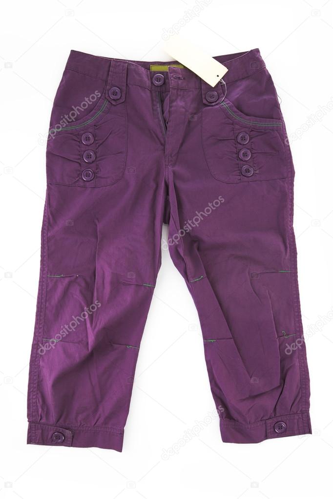 Fashionable Trousers pants isolated