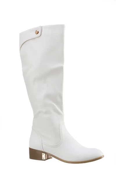 Fashionable women boot isolated on a white — Stock Photo, Image