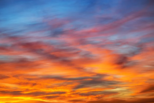 Himmel bakgrund på sunset — Stockfoto