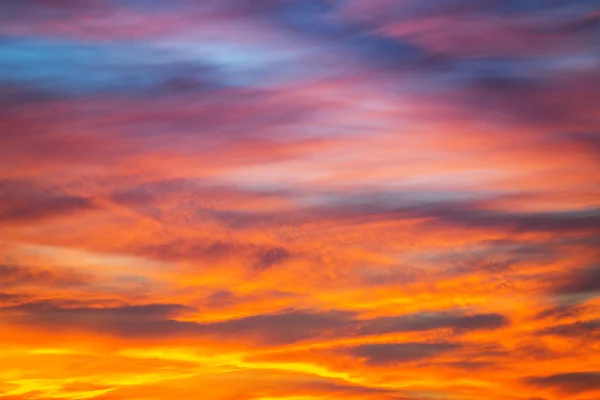 Sky background on sunset — Stock Photo, Image