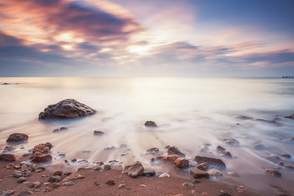 Beautiful cloudscape over the sea — Stock Photo, Image