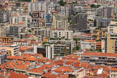 Monte Carlo, Monaco, Fransız Rivierası kentsel peyzaj