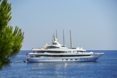 Fransız Rivierası, M yakınında Akdeniz yelken lüks yat