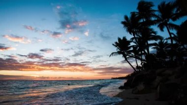 Egzotik plaj Dominik Cumhuriyeti, punta cana