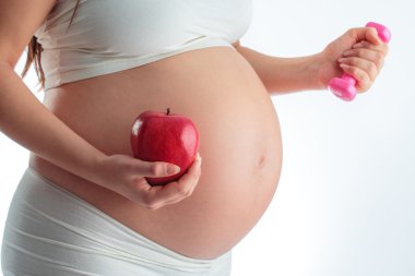 hamile kadın çalışma dışarı