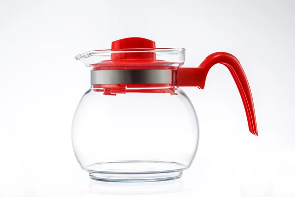 New kettle or jug isolated on white — Stock Photo, Image