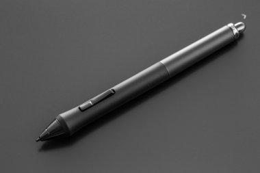 Varna, Bulgaristan - 10 Ocak 2016 Wacom Intuos pro grafik tabl