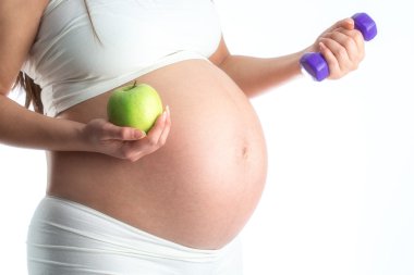 hamile kadın çalışma dışarı