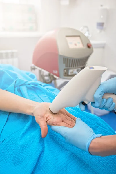 Procedure tegen hyperhidrose — Stockfoto