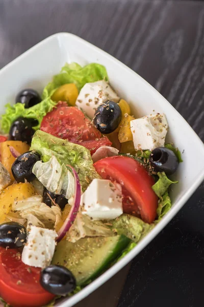 Griechischer Salat — Stockfoto