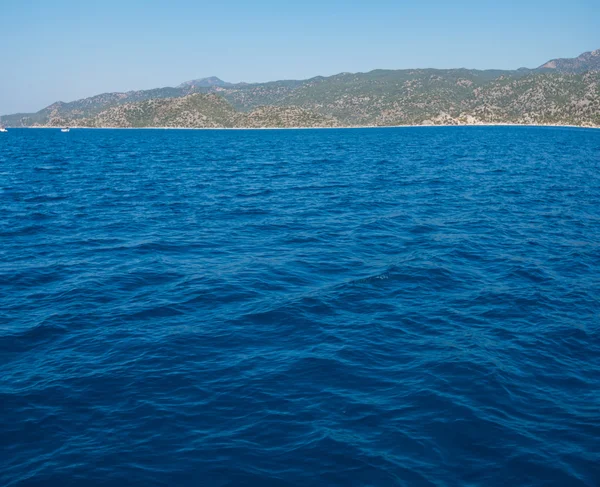 Ancient city on the Kekova — Stock Photo, Image