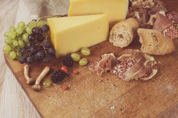 Food set on the table — Stock Photo, Image